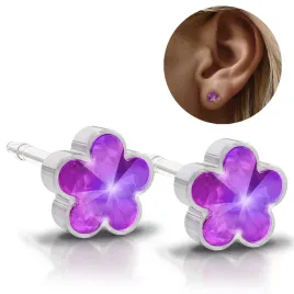 blomdahl-hipoalergiczne-kolczyki-stale-flower-fuschia-6mm-plastik-medyczny