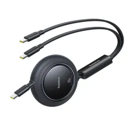 kabel-zwijany-baseus-free2pull-mini-100w-3w1-usb-c-2xusb-c-1-2m-czarny