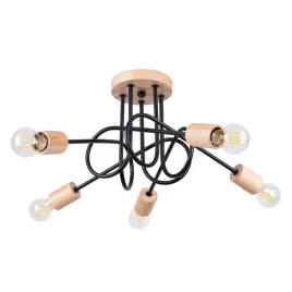zyrandol-ember-5-czarny-czarny-naturalne-drewno-minimalistyczny-lampa