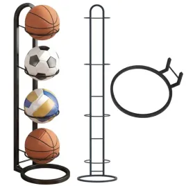 stojak-na-4-pilki-organizer-wieszak-regal-uchwyt-na-pilke-metalowy-stojacy