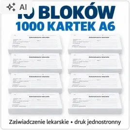 zaswiadczenie-lekarskie-a6-10-blokow-1000-kartek-patgraf