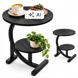 stolik-pomocniczy-kawowy-loft-marmur-2-polki-okragly-60-cm