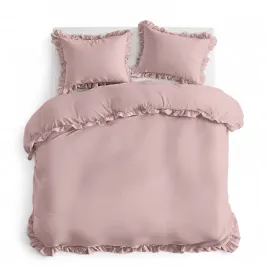 posciel-z-falbanka-falbana-bawelniana-boho-pure-pudrowy-roz-taupe-220x200