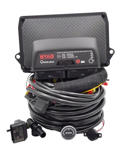 AC STAG 300 8 QMAX PLUS LED 600 ELEKTRONIKA LPG SEKWENCJA 8 CYL
