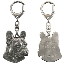 buldog-francuski-i-brelok-posrebrzany-art-dog