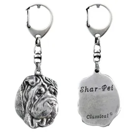 shar-pei-brelok-posrebrzany-art-dog