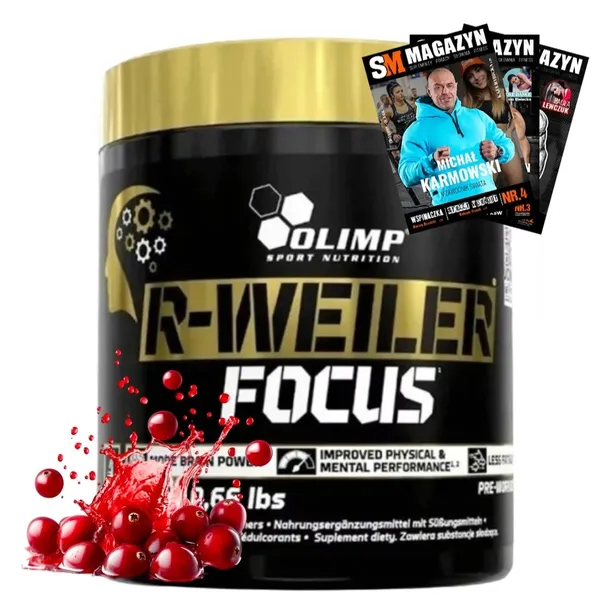 OLIMP R-WEILER FOCUS 300 REDWEILER MOCNA CYTRULINA KONCENTRACJA POBUDZENIE