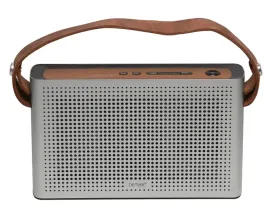 glosnik-bluetooth-denver-bts-200-silver-z-powerbankiem-i-skorzanym-uchem