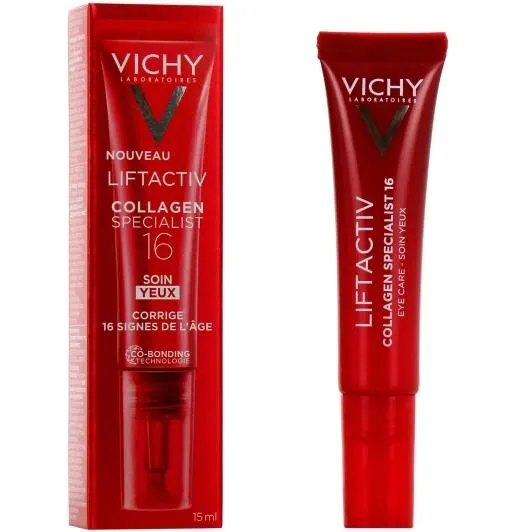 VICHY LIFTACTIV COLLAGEN SPECIALIST 16 – KREM POD OCZY 15 ML+ GRATIS