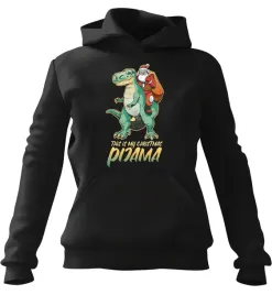bluza-damska-z-kapturem-t-rex-christmas-pijama-xl