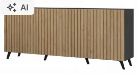 komoda-do-salonu-4-drzwi-doria-craft-frezowane-fronty-200-cm-nogi-czarne