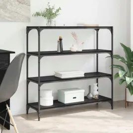 vidaxl-szafka-na-ksiazki-czarny-dab-100-x-33-x-100-cm