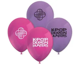 balony-k-pop-demon-hunters-rozowe-fiole-towe-8-szt