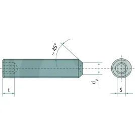 granit-kolek-gwintowany-m8x8-din-916