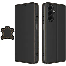 etui-do-samsung-a18-skorzane-czarne-zamykane-magnetyczne-szklo