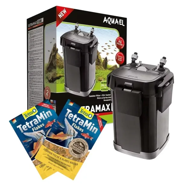 AQUAEL ULTRAMAX 1500 FILTR DO AKWARIUM 450L+GRATIS