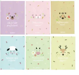 zestaw-6x-zeszyt-a5-32k-linia-podwojna-waska-herlitz-pastel-cute