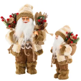 mikolaj-bezowy-stojacy-z-nartami-60-cm-figurka-dekoracja-swiateczna