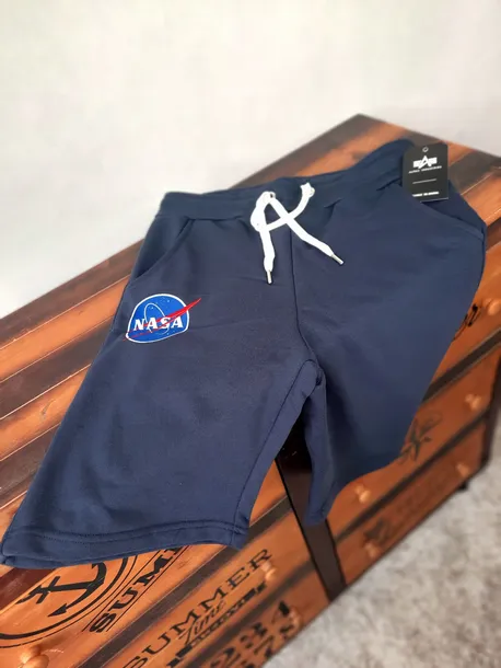alpha-industries-szorty-nasa-basic-116362-stan-nowy-rozmiar-m-waga-1000-g