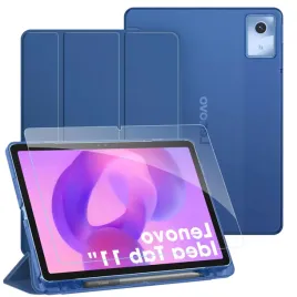 etui-na-tablet-lenovo-idea-tab-11-cali-2025-z-folia-ochronna-granatowe