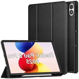 obudowa-ochronna-do-redmi-pad-2-pro-121-2025-ekoskora-czarna-z-piornikiem