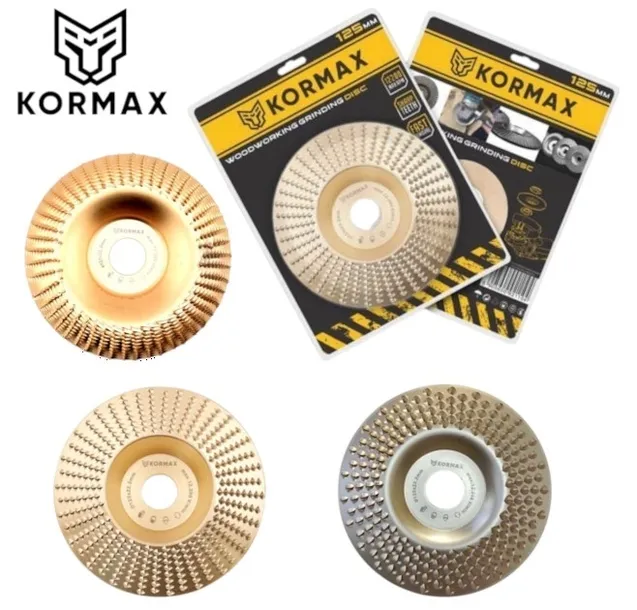 Tarnik tarcze do szlifowania drewna tarcza PŁASKA SKOŚNA WYPUKŁA 3SZT 125mm