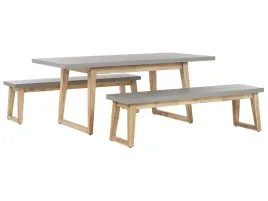 zestaw-ogrodowy-z-lawkami-dla-6-osob-oria-beton-szary