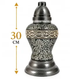 znicz-szklany-mozaika-lustrzany-lampion-na-grob-srebrny-dla-mamy-taty-30cm
