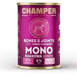 champer-bonesandjoints-monobialkowa-losos-mokra-karma-dla-psa-400g