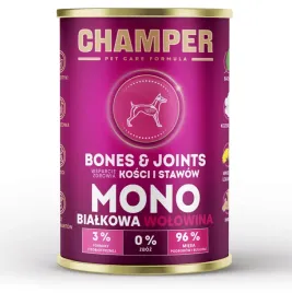 champer-bonesandjoints-monobialkowa-wolowina-mokra-karma-dla-psa-400g