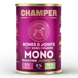 champer-bonesandjoints-monobialkowa-jagniecina-mokra-karma-dla-psa-400g