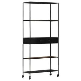 regal-na-ksiazki-90x35x180-cm-surowe-drewno-mango-i-zelazo