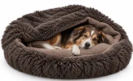 legowisko-spiworek-100-cm-dla-psa-i-kota-cieple-okragle-shaggy-boucle