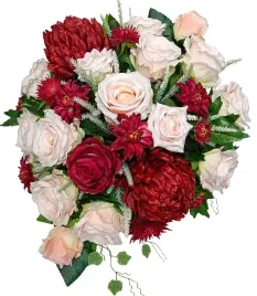 stroik-wiazanka-na-grob-gesty-cmentarz-kwiaty-roze-chryzantemy-dalie