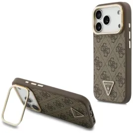 etui-guess-4g-pu-triangle-logo-and-stand-camera-magsafe-do-iphone-18-pro-max-17-pro-max-brazowy