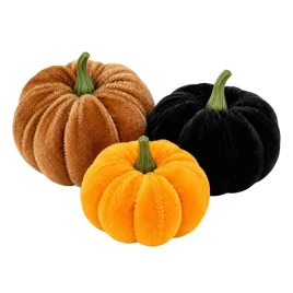 ozdoba-dynie-welurowe-arpex-3-szt-mix-kolorow-jesienne-dekoracje-halloween