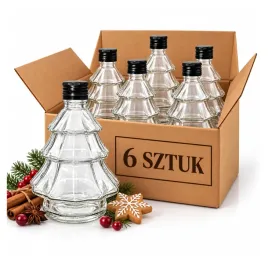 butelki-na-bimber-nalewki-6x-300ml-szklane-butelka-szklana-choinka