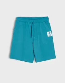 sinsay-niebieskie-krotkie-spodenki-kieszenie-sey-b21-104