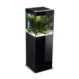 aquael-zestaw-akwarium-glossy-cube-safe-tank-135l-czarne-dandn-2x10w-z-szafka