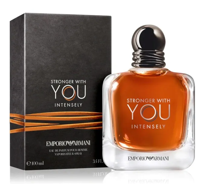 EMPORIO ARMANI STRONGER WITH YOU INTENSELY 100ml - Perfumy Męskie FOLIA