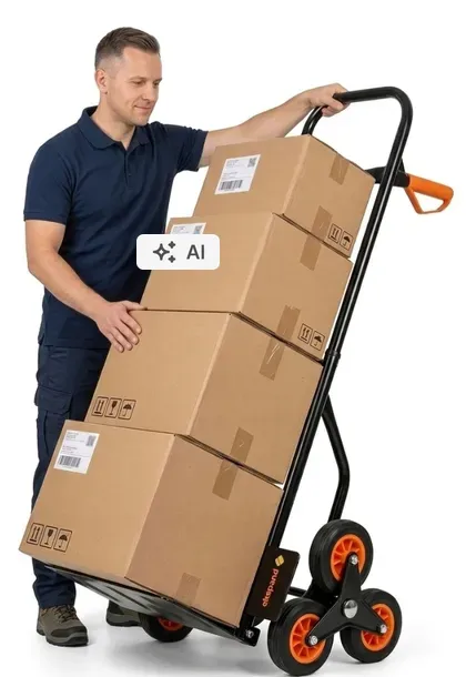 Wózek Transportowy Solidny Składany Młynarka Schodowy Udźwig 200 kg