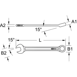 ks-tools-classic-klucz-plasko-oczkowy-z-odsadzeniem-32mm