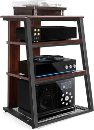 4-warstwowy-regal-hifi-zelazo-drewno-brazowy-61x535x785cm