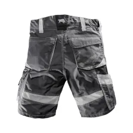 endurance-style-arbeitsshort-schwarz-grau-gr-m
