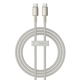 kabel-baseus-tungsten-gold-usb-c-usb-c-100w-1m-zloty