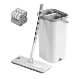 mop-plaski-z-wiadrem-dwukomorowym-teleskopowy-140-cm-4-wklady-z-mikrofibry