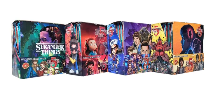 STRANGER THINGS – Karty Kolekcjonerskie 36 Saszetek razem 360 sztuk TCG