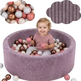 basen-z-kulkami-pilkami-90x30cm-200-pilek-sztruks-prazki-do-pokoju-dziecka
