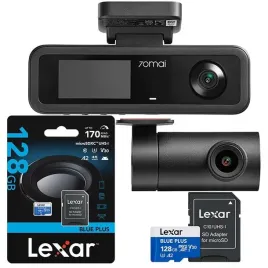 wideorejestrator-70mai-t400-karta-lexar-128gb-blue