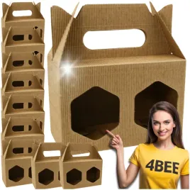 komplet-10-sztuk-opakowan-z-raczka-na-2-miody-2x430ml-z-tektury-falistej
